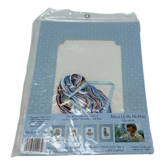 Holly Hobbie Counted Cross Stitch Kit Sweet Dream Happy Heart Distlefink NEW - Picture 2 of 4